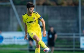 Manu Trigueros, en un partido de pretemporada con el Villarreal-