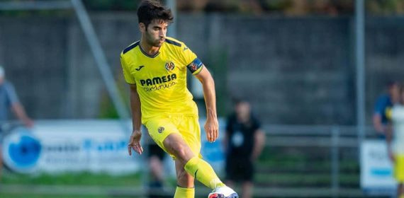 Manu Trigueros, en un partido de pretemporada con el Villarreal-