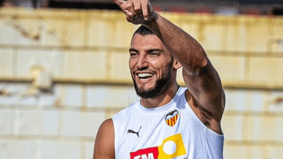 Rafa Mir en un entrenamiento.