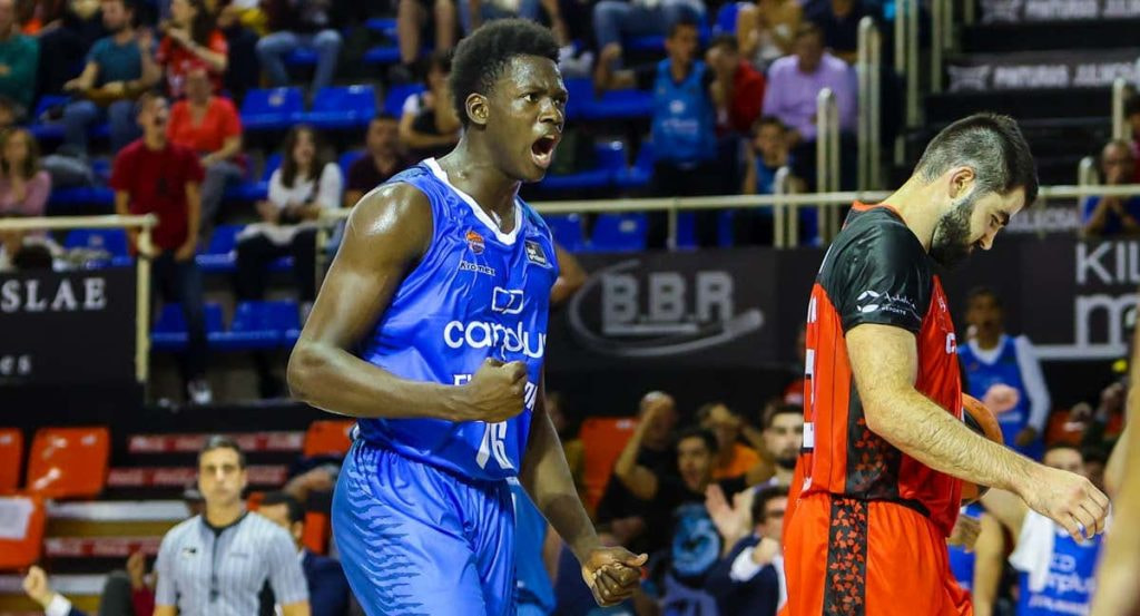 Bassala Bagayoko, durante su última temporada con el Baloncesto Fuenlabrada en ACB.