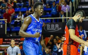 Bassala Bagayoko, durante su última temporada con el Baloncesto Fuenlabrada en ACB.