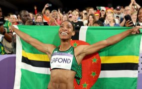 Dominica celebra su primera medalla en unos Juegos Olímpicos.