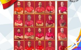 La plantilla del equipo que representará a España en el Mundial.