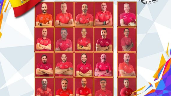 La plantilla del equipo que representará a España en el Mundial.