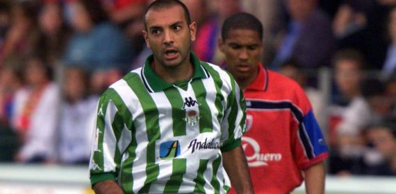 Pepe Gálvez, en un partido con el Betis.