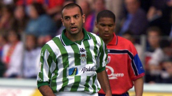 Pepe Gálvez, en un partido con el Betis.