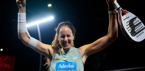 Gemma Triay celebra una victoria.