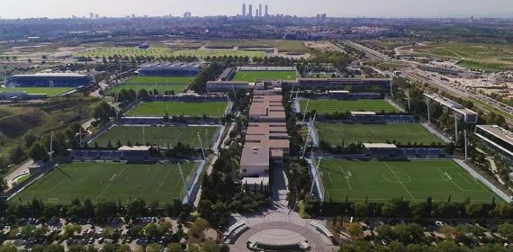 Instalaciones del Real Madrid.