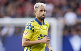 Januzaj en un partido con Las Palmas.
