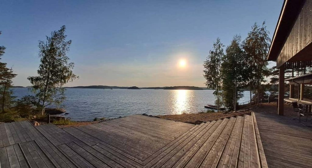 Uno de los rincones del Lago Saimaa.