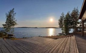 Uno de los rincones del Lago Saimaa.