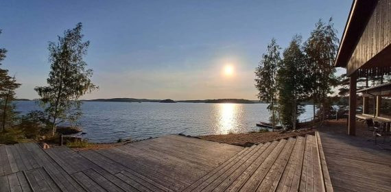 Uno de los rincones del Lago Saimaa.
