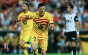 Lewandowski es el encargado de lanzar los penaltis en el Barça.