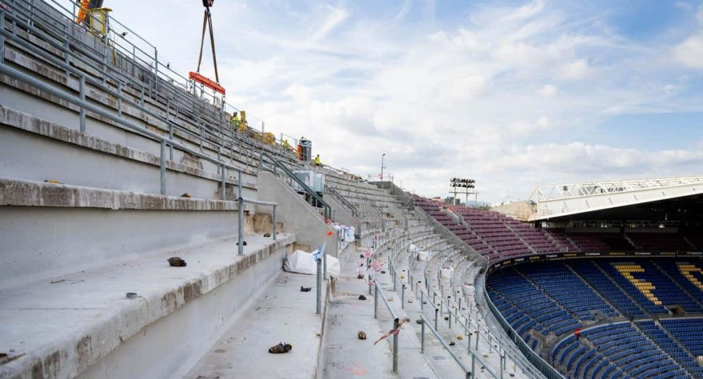 Obras el nuevo Spotify Camp Nou.
