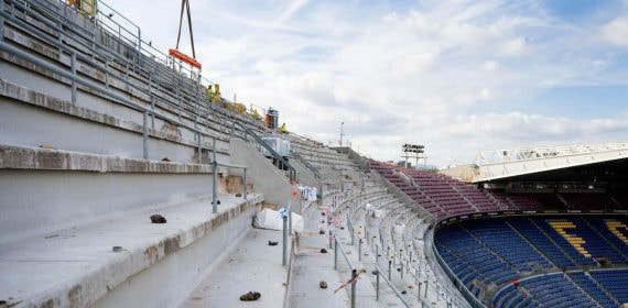 Obras el nuevo Spotify Camp Nou.
