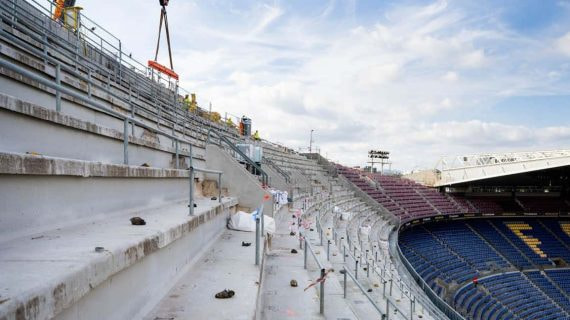 Obras el nuevo Spotify Camp Nou.