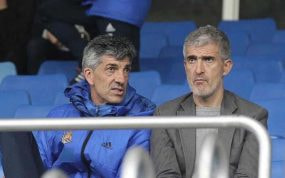 Roberto Olabe cree que Alguacil es el mejor entrenador para llevar a cabo el trabajo dentro de la Real Sociedad.