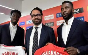 Orta posa con fichajes del Sevilla.