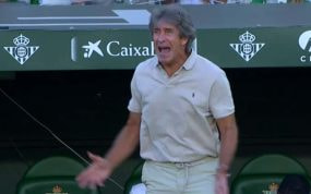 El tremendo enfado de Pellegrini.