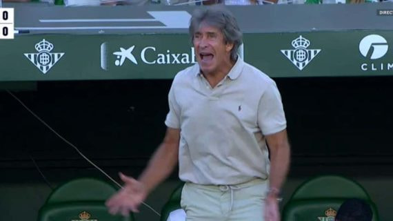 El tremendo enfado de Pellegrini.