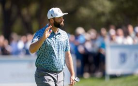 Jon Rahm, durante la 3ª jornada del Open de España.