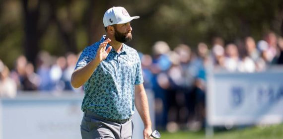 Jon Rahm, durante la 3ª jornada del Open de España.