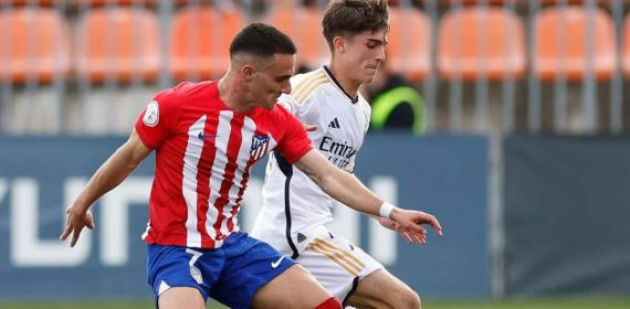 Derbi de filiales en Primera Federación la temporada pasada.