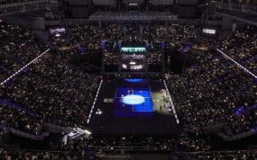 Imagen del Wizink Center repleto.