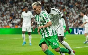 Rodri, durante el último partido contra el Real Madrid.