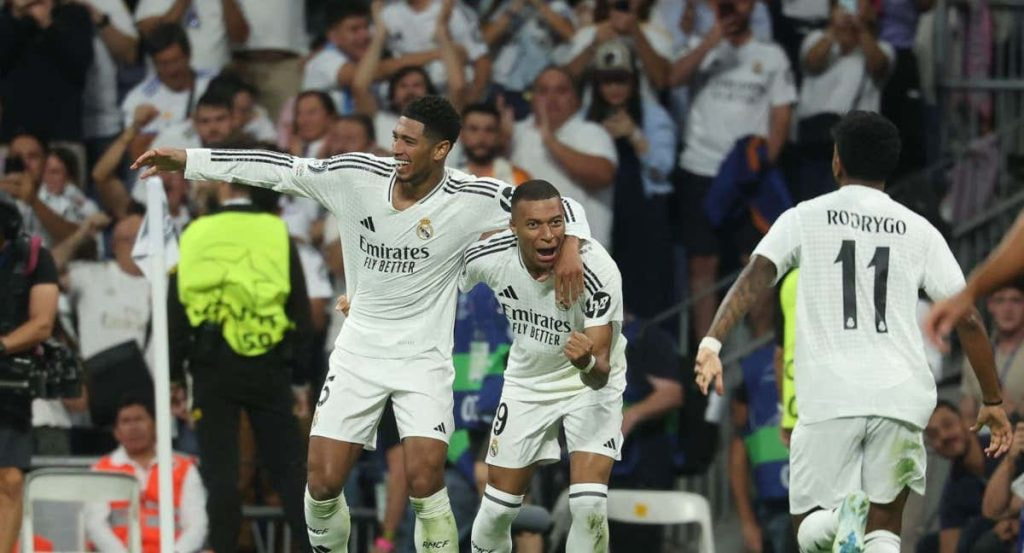 Rodrygo, frente al Stuttgart.
