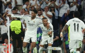 Rodrygo, frente al Stuttgart.
