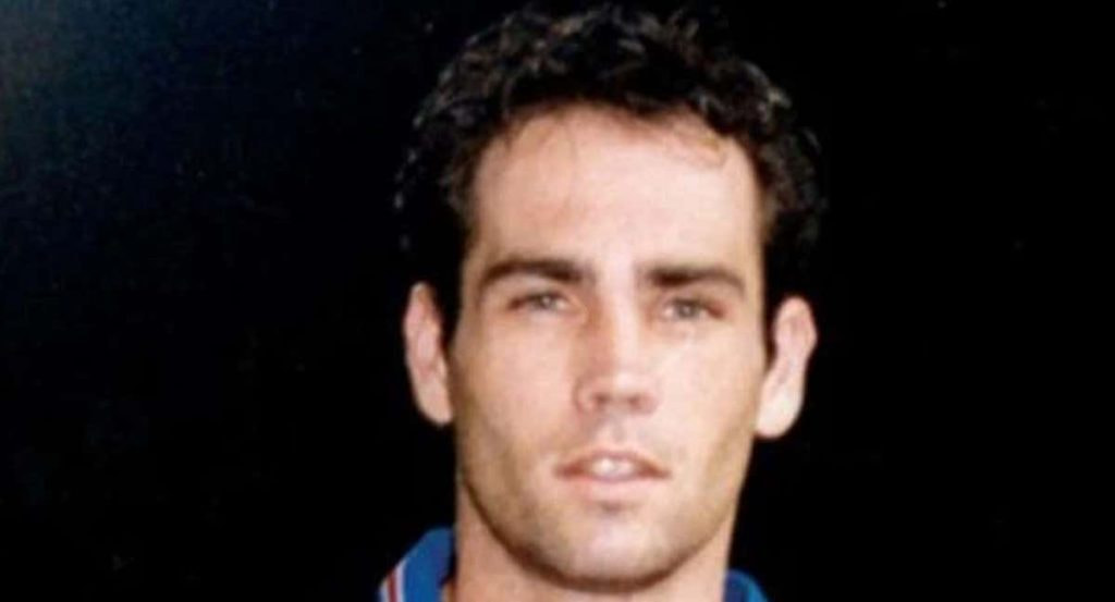 Javier Artero, durante su etapa en San Lorenzo.