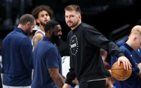 Luka Doncic, en un partido de pretemporada.
