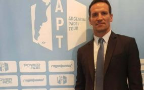 Lisandro Borges, promotor de pádel argentino.