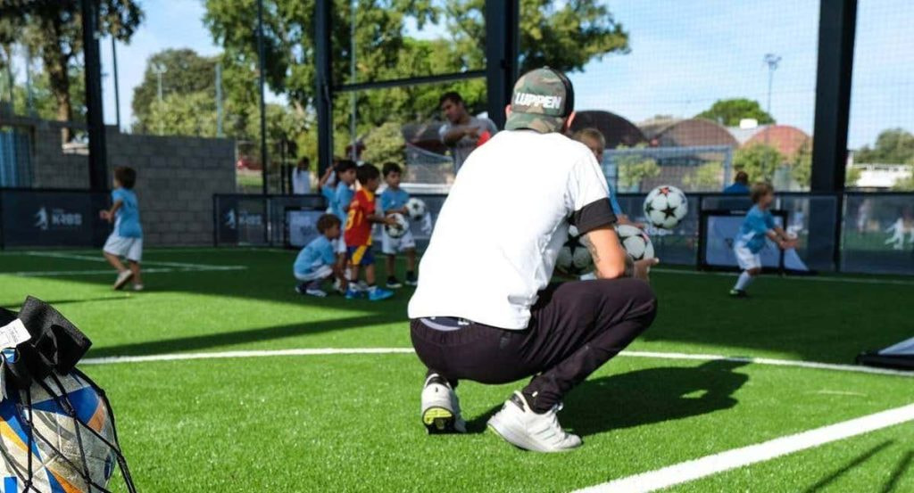 Toni Kroos, en su academia en Madrid.