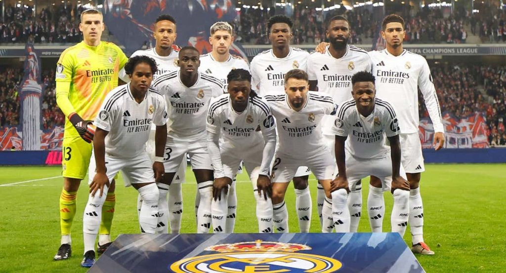 El once del Real Madrid contra el Lille.