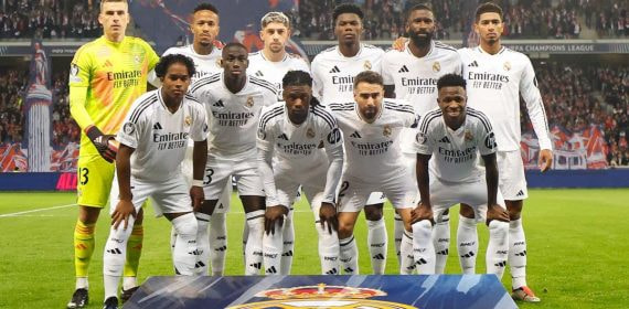 El once del Real Madrid contra el Lille.