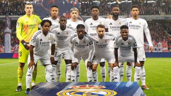 El once del Real Madrid contra el Lille.