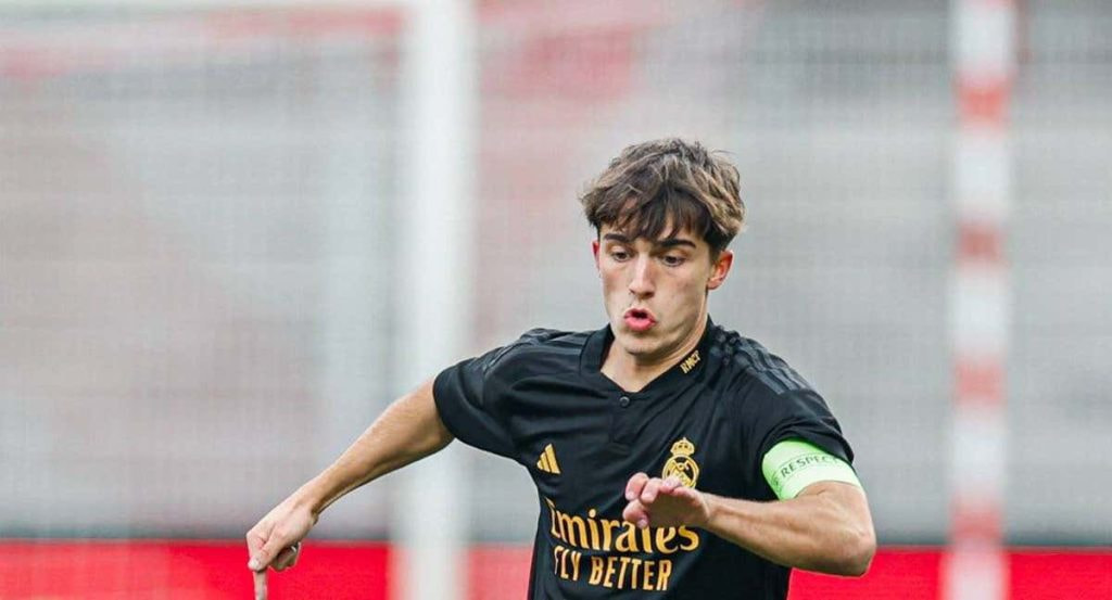 Manuel Ángel, con el Real Madrid.