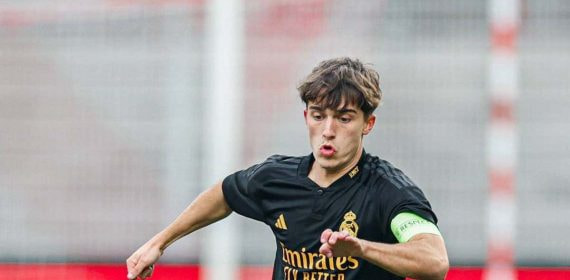 Manuel Ángel, con el Real Madrid.