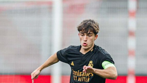 Manuel Ángel, con el Real Madrid.