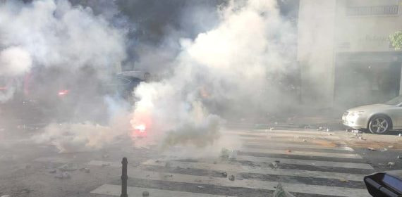 La calle Marceliano, el pasado mes de mayo antes del Real Madrid - Bayern.
