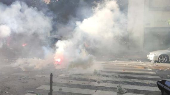 La calle Marceliano, el pasado mes de mayo antes del Real Madrid - Bayern.