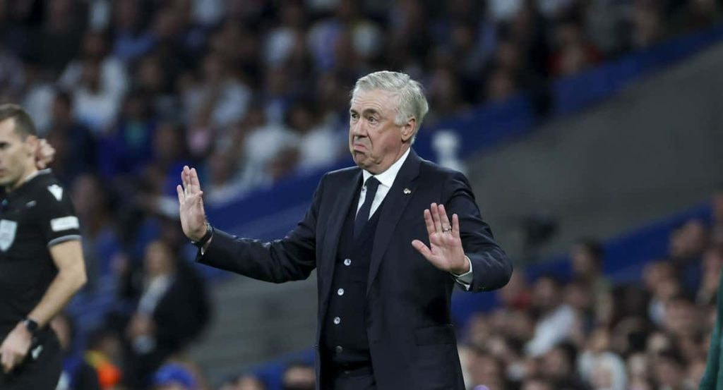 Ancelotti, contra el Dortmund.