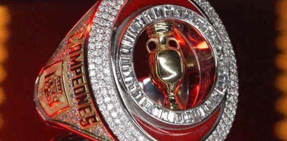 Anillo que recibirán los jugadores de la Selección española.