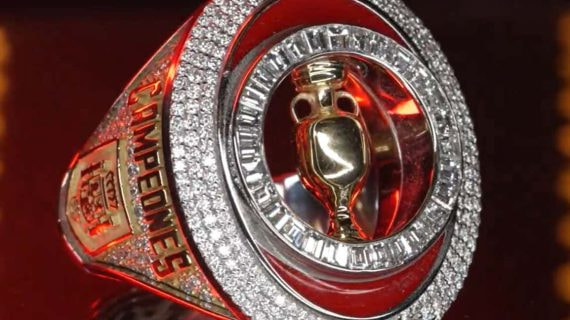 Anillo que recibirán los jugadores de la Selección española.