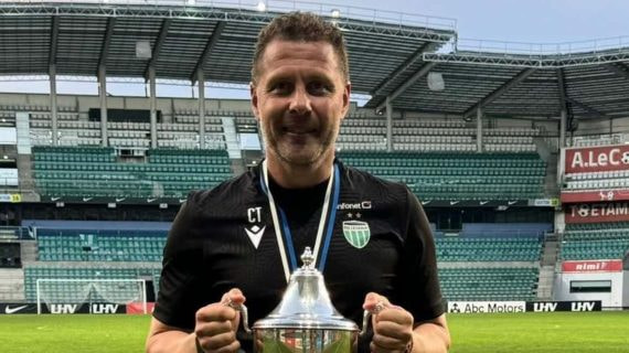 Curro Torres se proclamó campeón de la liga de Estonia.