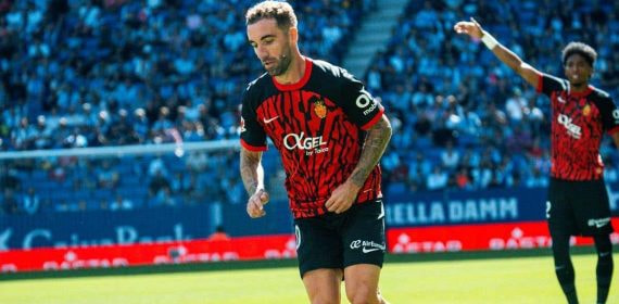 Darder, en el partido ante el Espanyol.