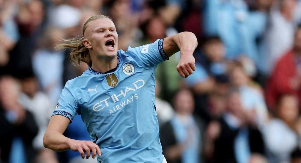Erling Haaland es la principal estrella del Manchester City.