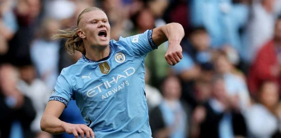 Erling Haaland es la principal estrella del Manchester City.